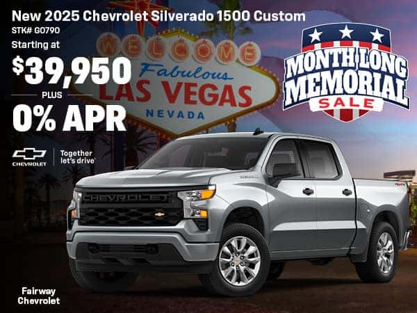 New 2025 Chevrolet Silverado 1500 Custom