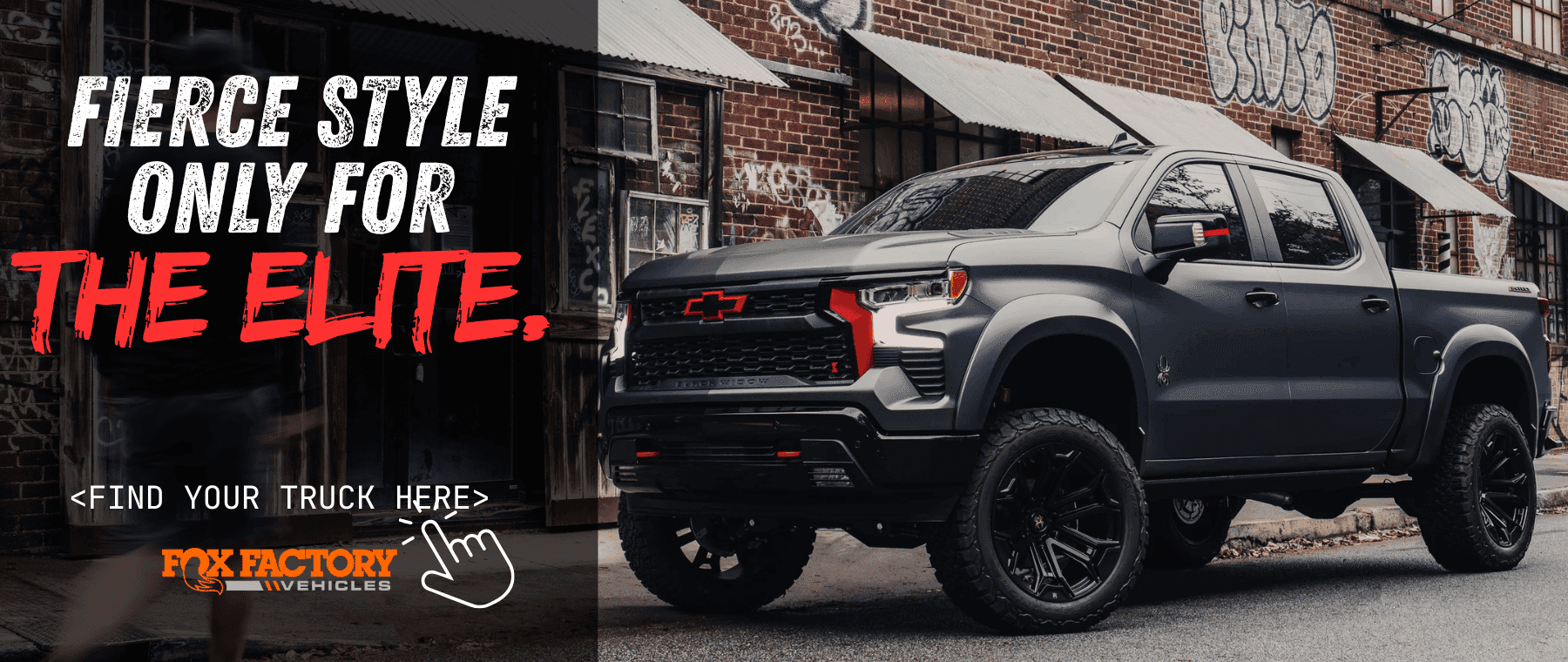 Lifted Black Widow Trucks