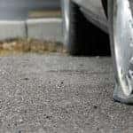 Flat Tire in Parking Lot