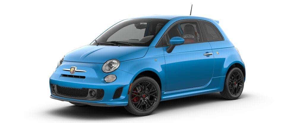 2018 Fiat 500 Abarth Laser Blue Metallic