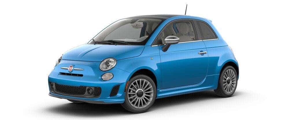 2018 Fiat 500 Lounge Laser Blue Metallic