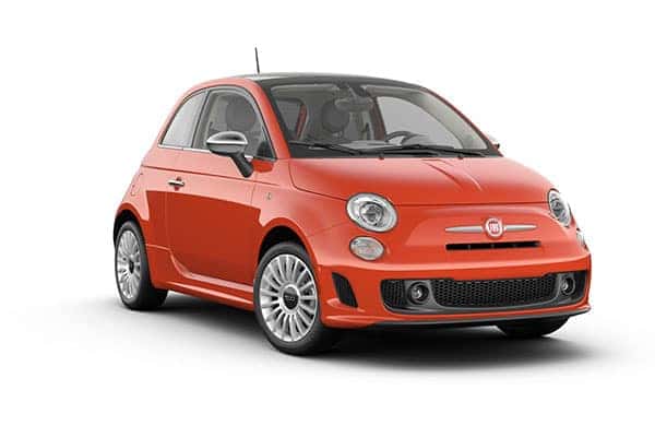 2019 FIAT 500 Lounge Luminosa Orange