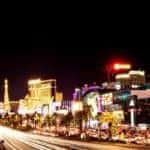 Downtown Las Vegas scene