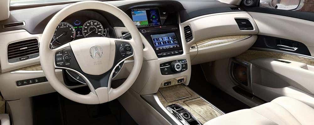 acura rlx interior inventory learn technology