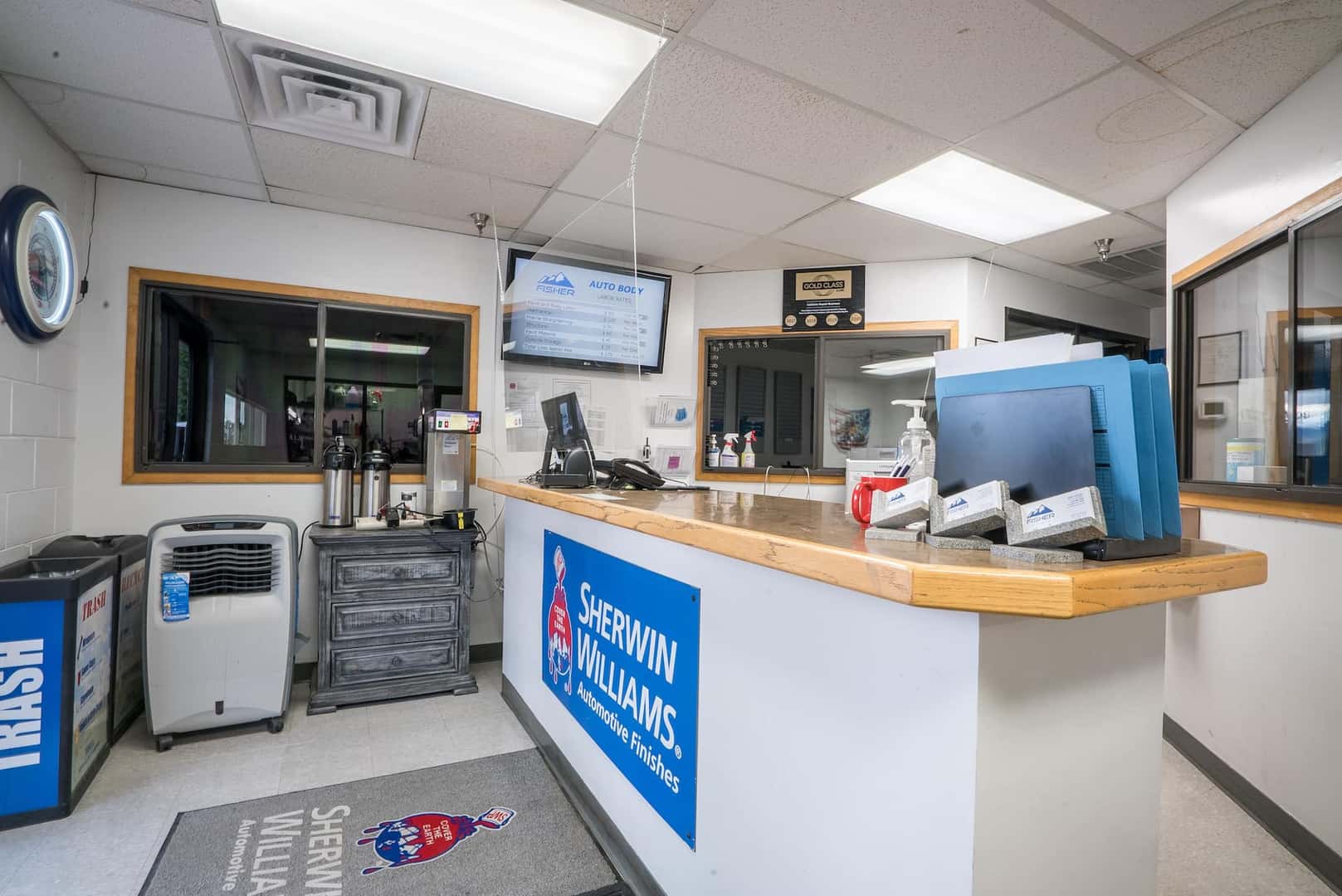 Professional Car Collision Dent Repair and Detailing Service Fisher Auto