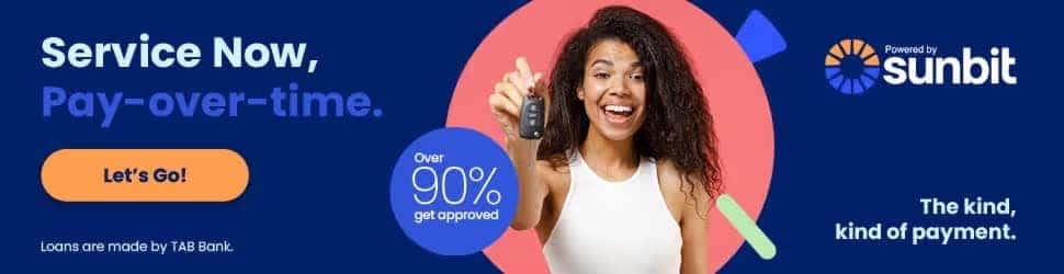 car service now, pay later.