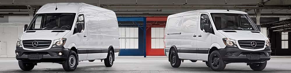 Sprinter van size store comparison