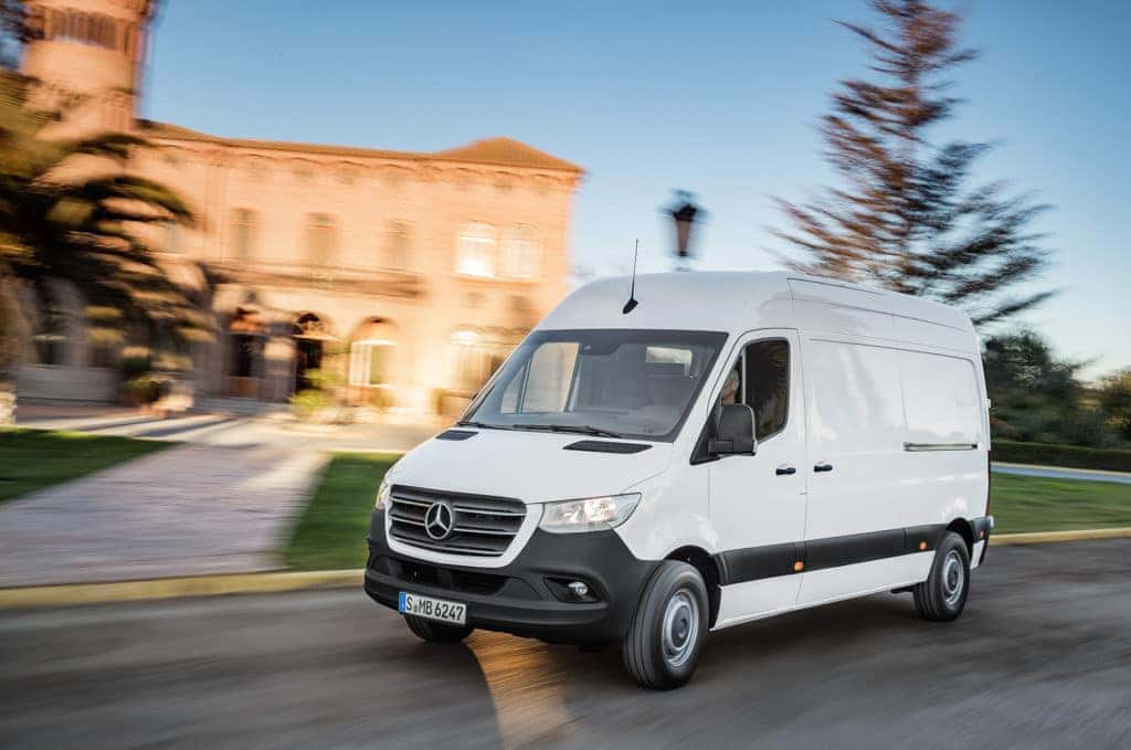 mercedes cargo van 2019