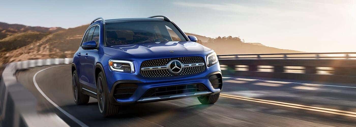 mercedes benz glb blue