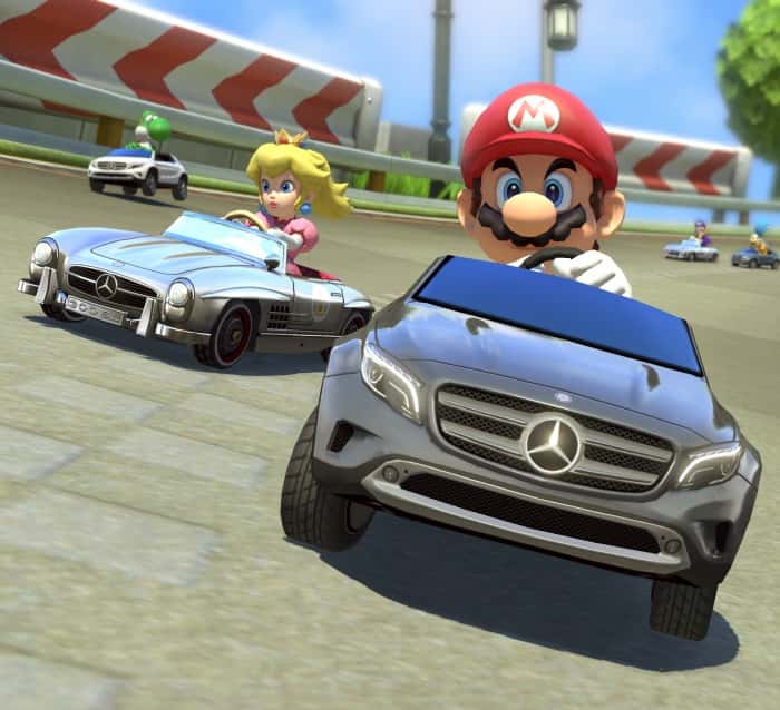 Mercedes-Benz Mario Kart