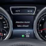 ATTENTION ASSIST display on GLS gauge cluster