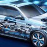 Inner workings of the Mercedes-Benz EQC