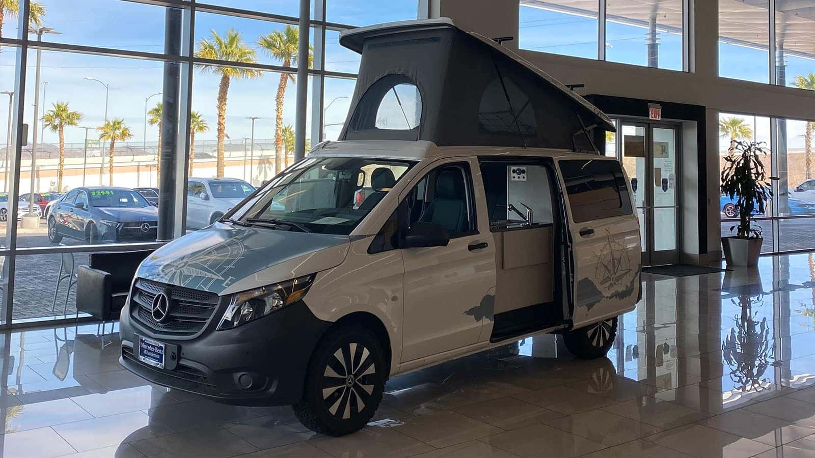Metris Pop Top Camper Van Overview MercedesBenz of Henderson