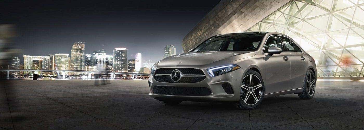 2021 mercedes benz a class silver exterior