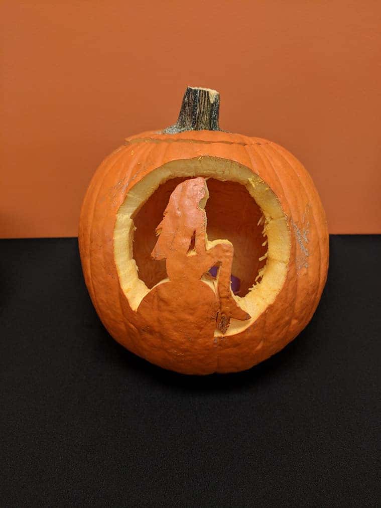 Little Mermaid Pumpkin