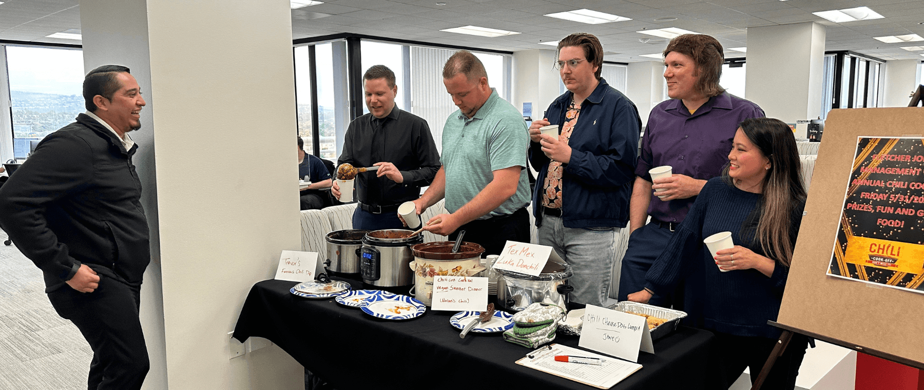 Fletcher Jones Management West enjoys Annual Chili CookOff FJ