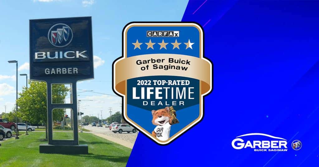 CARFAX Recognizes Garber Buick of Saginaw as a TopRated Dealer in the
