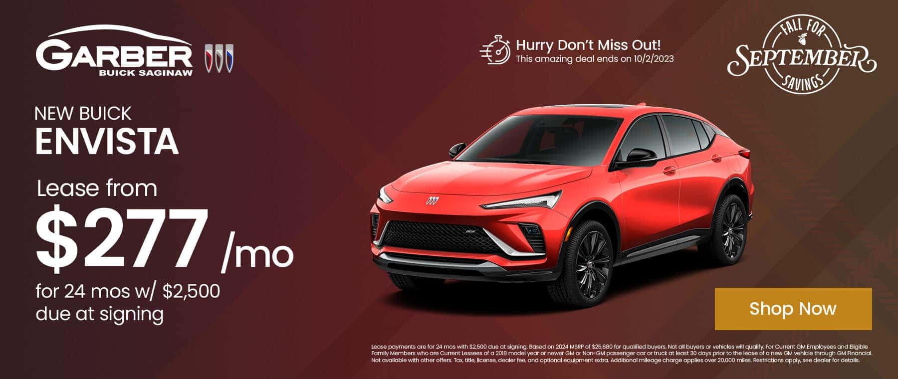 Garber Buick Saginaw® New Buick & Used Car Dealer Since 1907