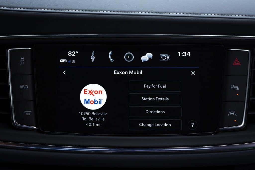 ExxonMobil Pay in Buick Vehicles