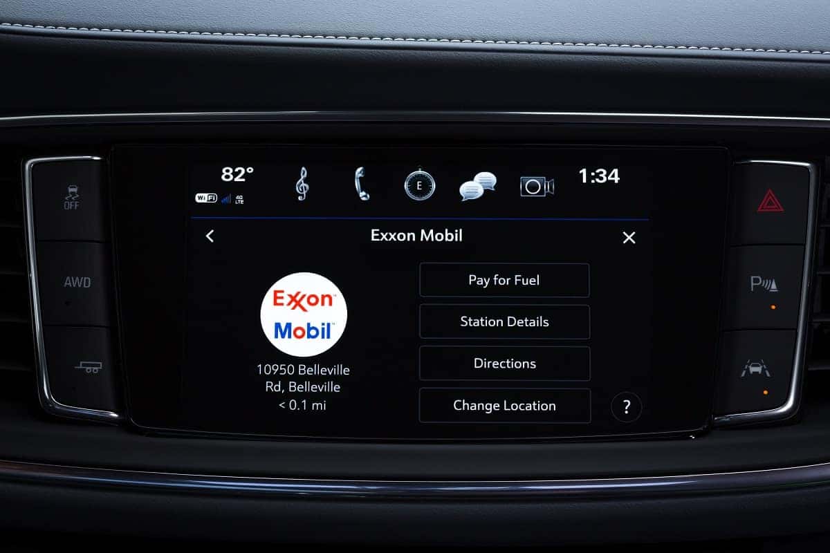 ExxonMobil Pay in Buick Vehicles