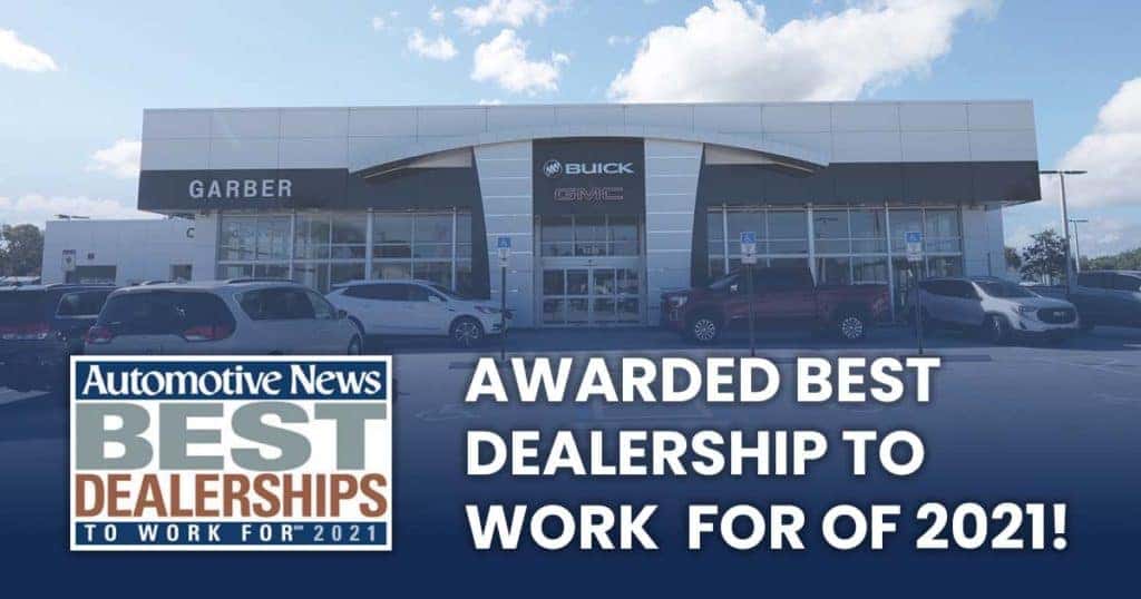 Automotive News Names Garber Buick GMC of Fort Pierce to “Best