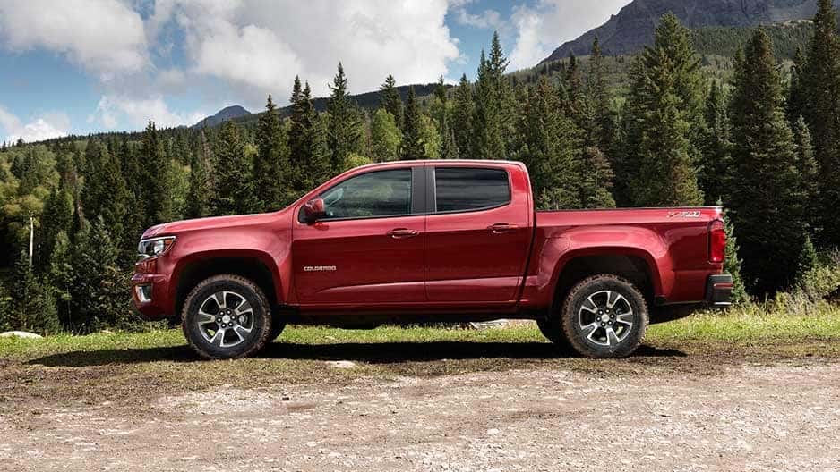 Exterior Features of the New Chevrolet Colorado at Garber in Midland, MI