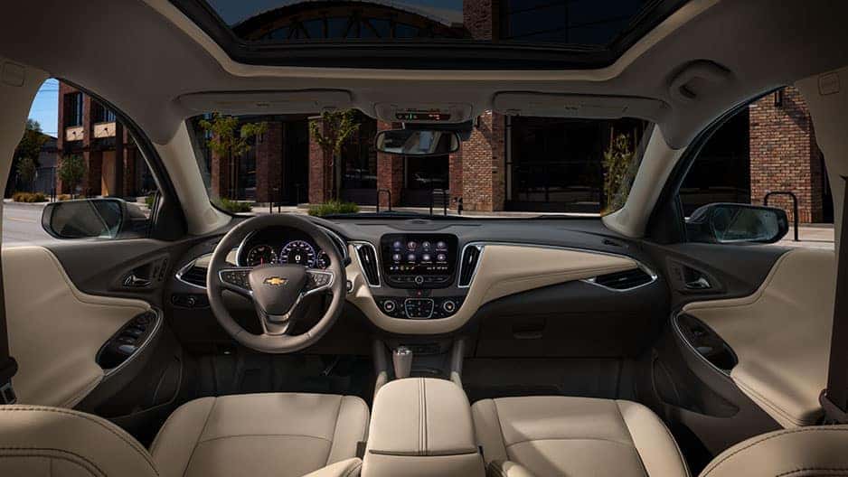 Interior Features of the New Chevrolet Malibu at Garber in Midland, MI
