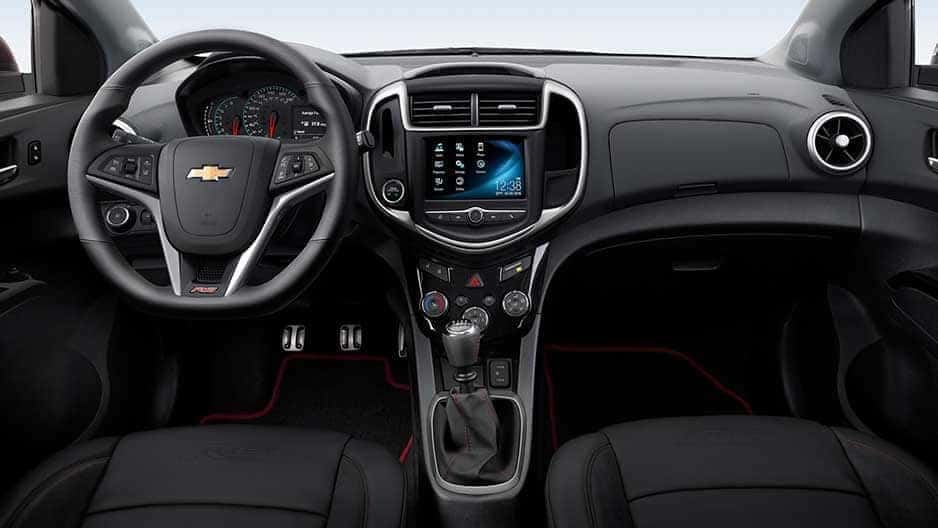 Interior Features of the New Chevrolet Sonic at Garber in Midland, MI
