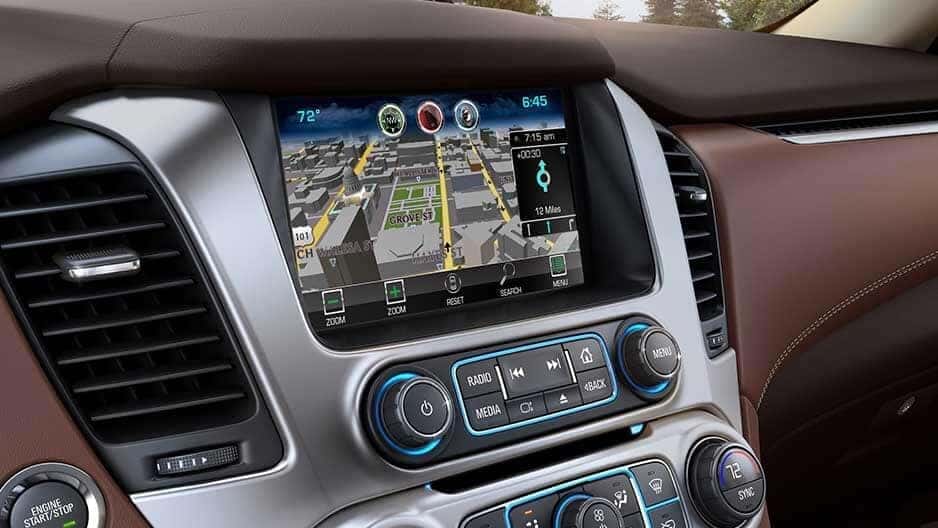 Technology Features of the New Chevrolet Suburban at Garber in Midland, MI