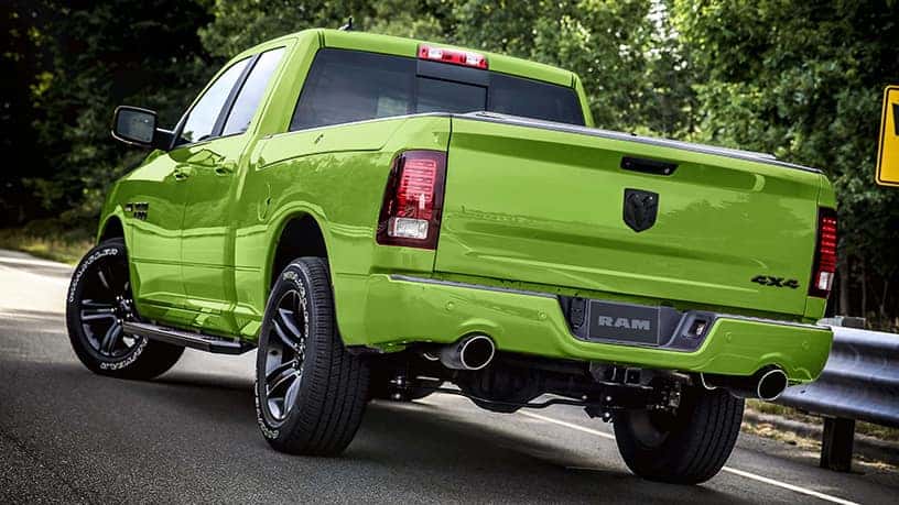 Break Free In A Ram 1500 Sport Sublime Green Garber Chrysler Dodge