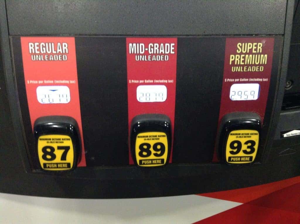 Fuel Grades Explained