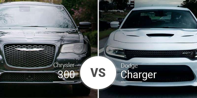 Dodge Charger Comparison Chart