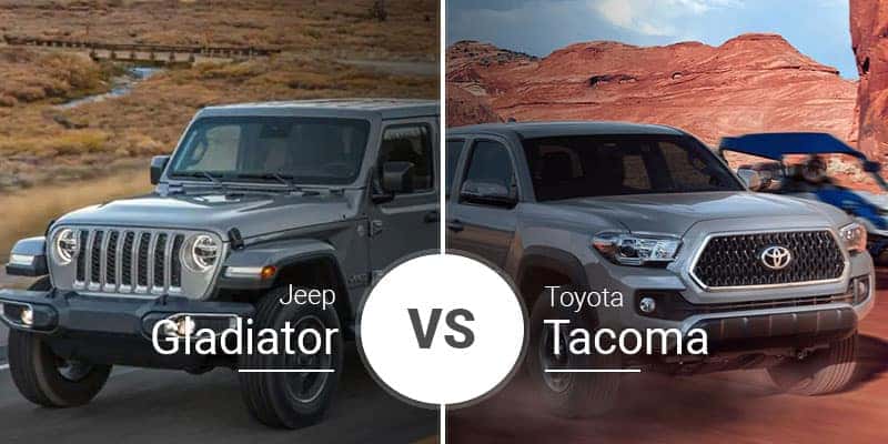 Jeep Gladiator Vs Toyota Tacoma The New Face Of Midsize Pickups