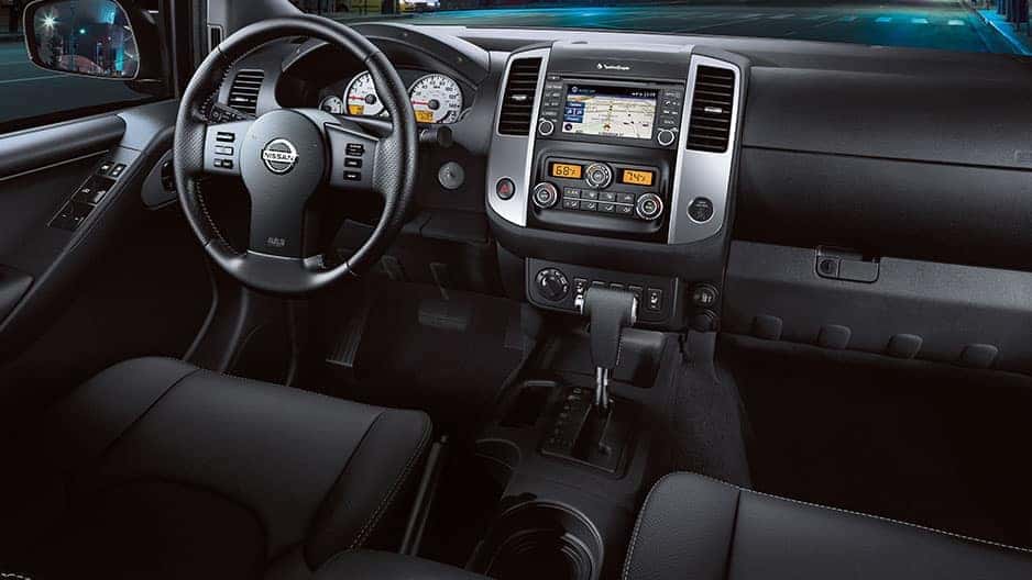 Interior Features of the New Nissan Frontier at Garber in Saginaw, MI