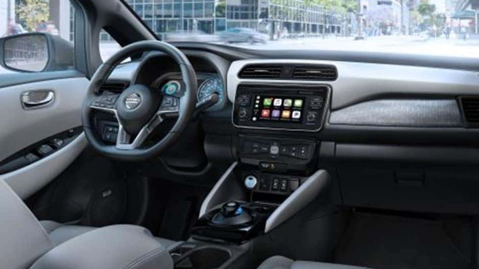 Technology Features of the New Nissan Leaf at Garber in Saginaw, MI