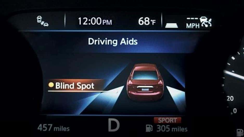 Safety Features of the New Nissan Maxima at Garber in Saginaw, MI