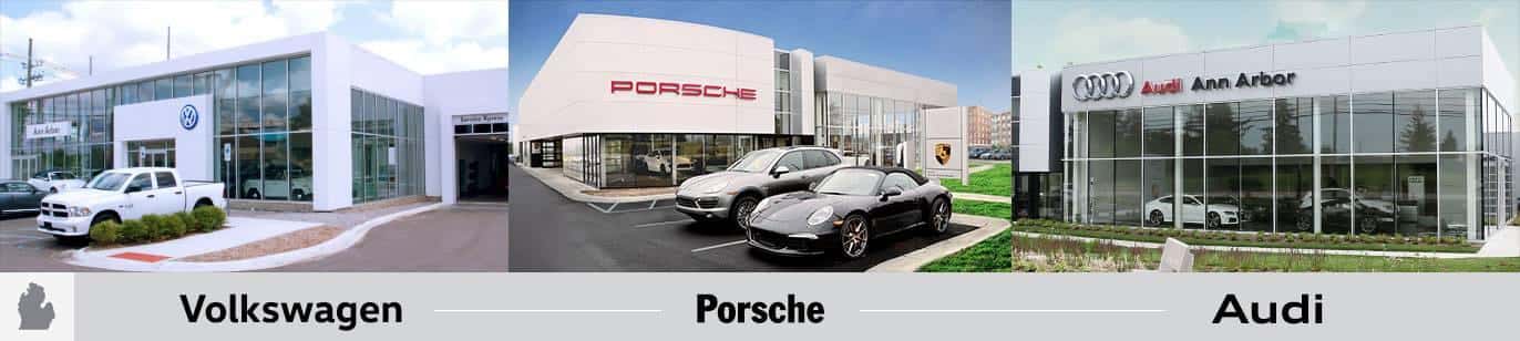 Germain Ann Arbor Porsche, Volkswagen, and Audi Dealerships