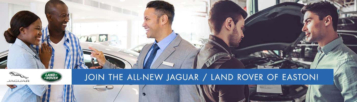 Join Our Team At The All New Jaguar Land Rover Of Easton