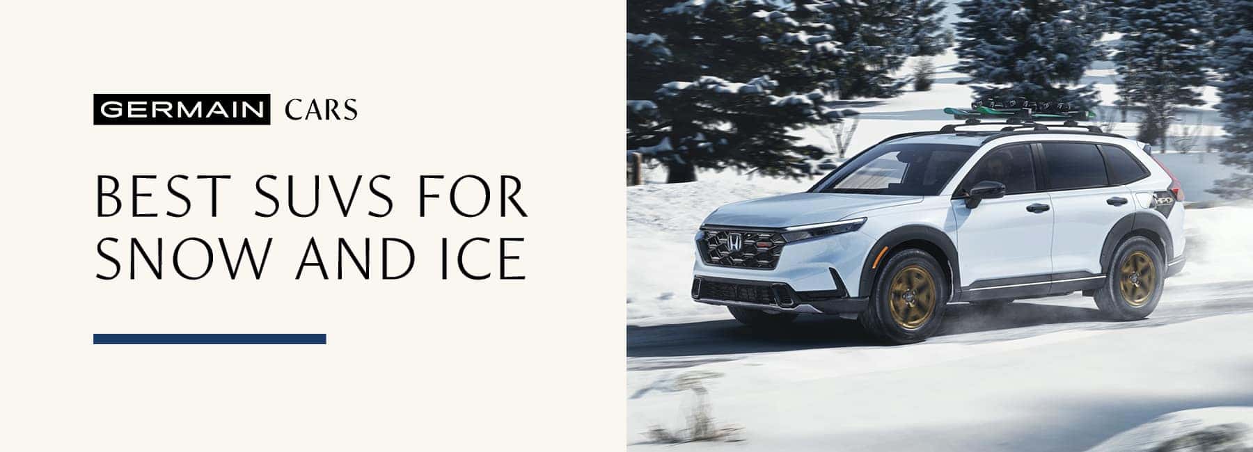 Best SUVs for Snow and Ice