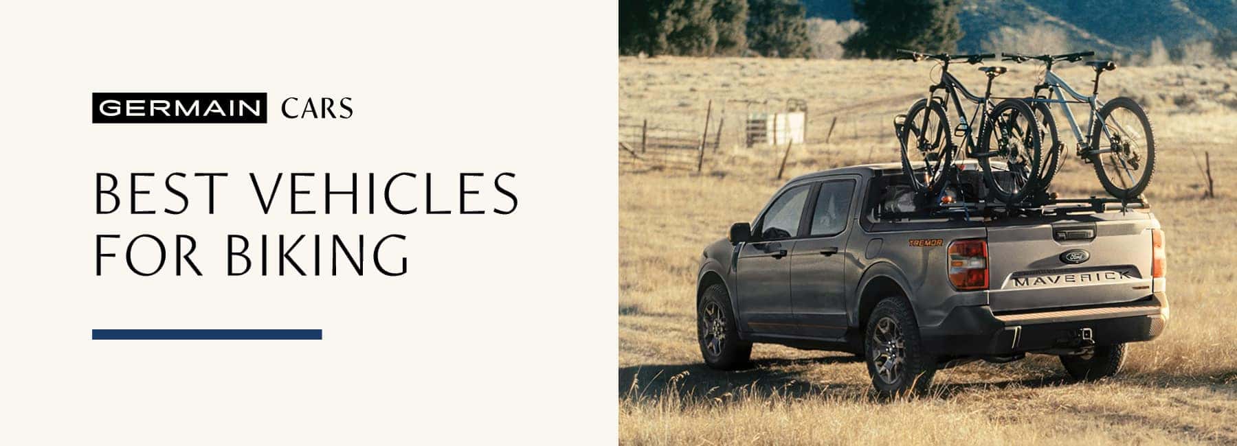 Best Vehicles for Biking
