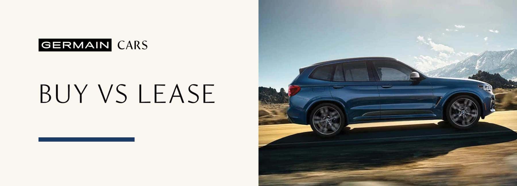 Buy Vs. Lease