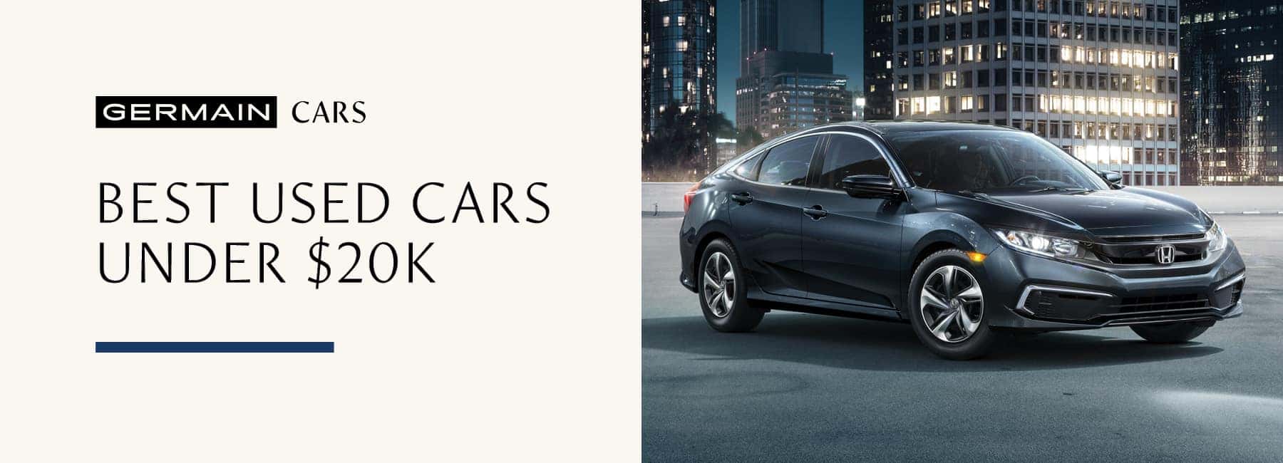 Best Used Cars Under $20,000