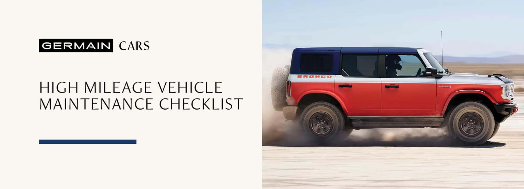 High Mileage Car Maintenance Tips - Germain Cars