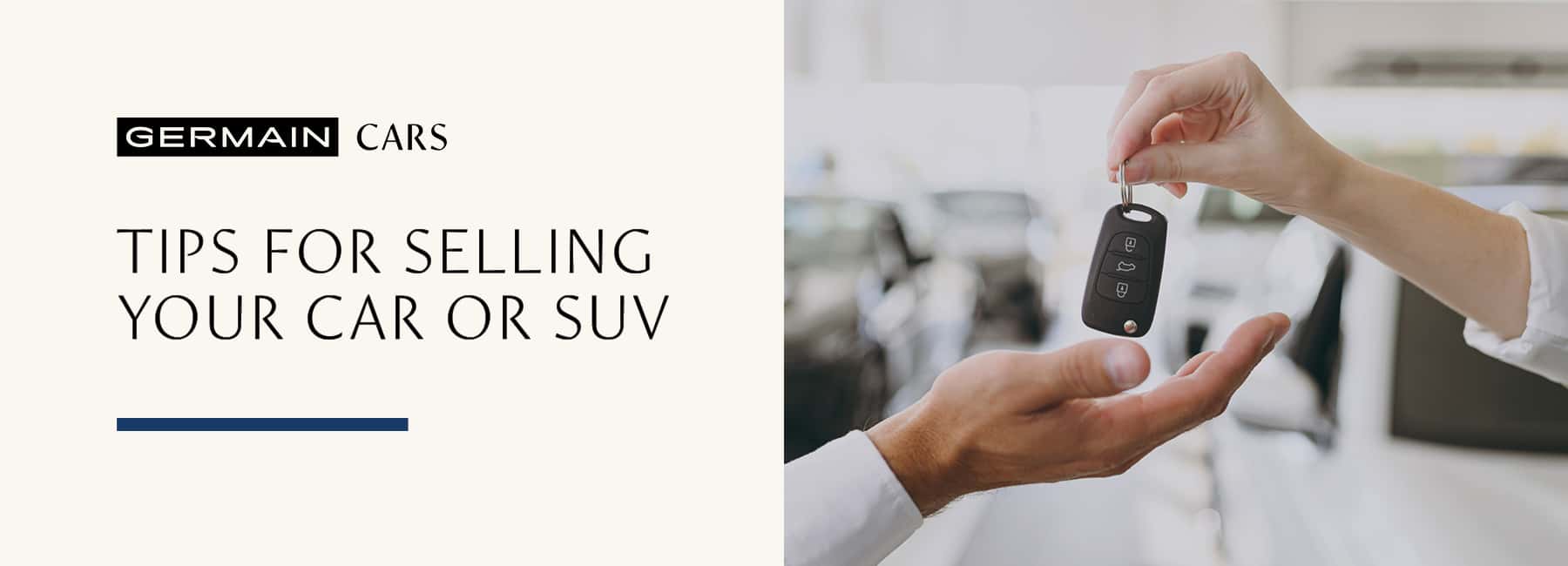 Tips For Selling Your Car or SUV