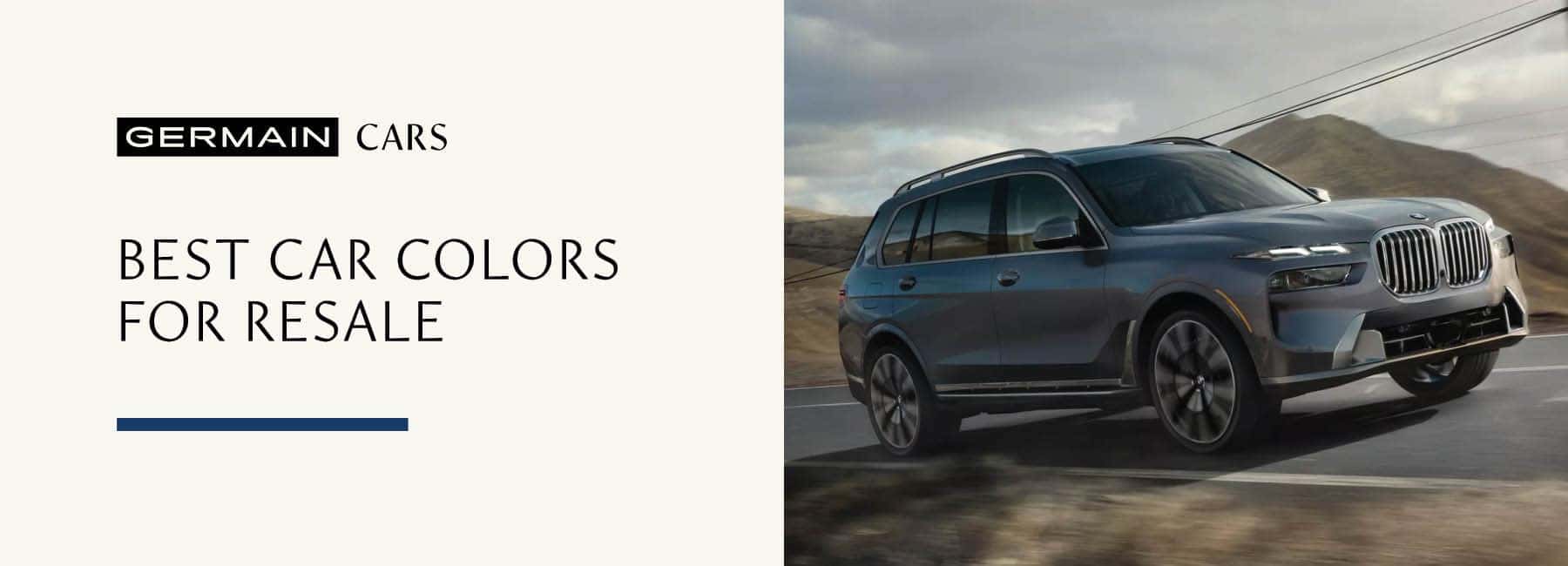 Best Car Colors for Resale