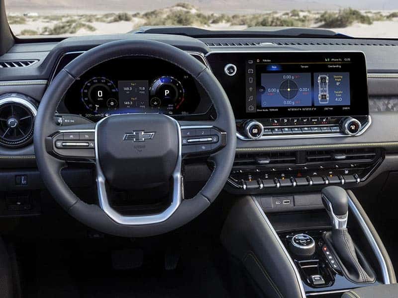 New 2025 Chevrolet Colorado Midsize Pickup Truck Interior Comfort Features and Technology