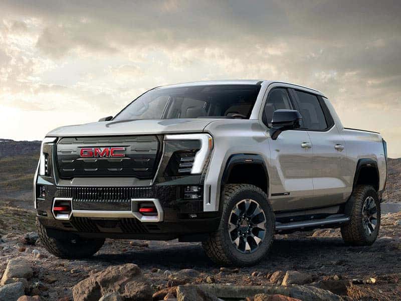 New 2025 GMC Sierra EV Fully Electric Pickup Truck Trim Levels and Models