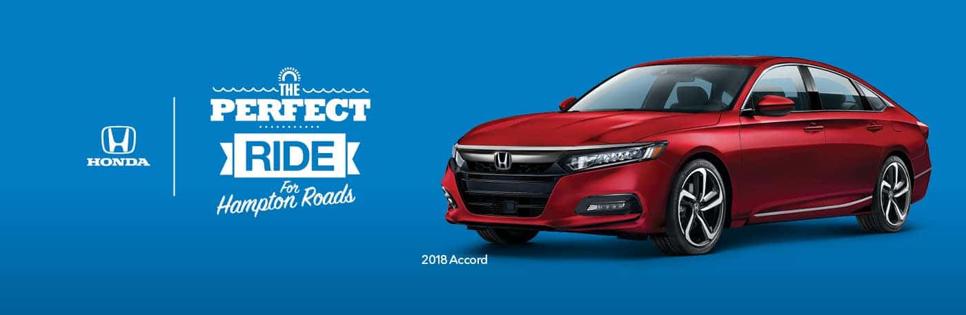 Hampton Roads Honda Dealers Perfect Ride 2018 Accord Sedan