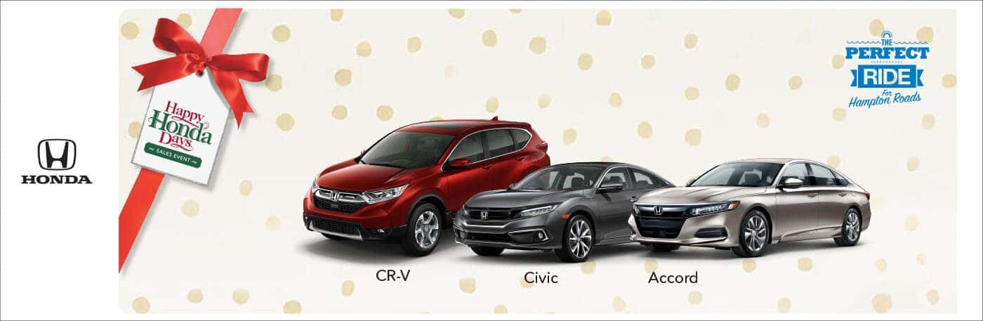 Happy Honda Days Sales Event Hampton Roads Honda Dealers Banner