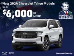New 2024 Chevrolet Tahoe Models